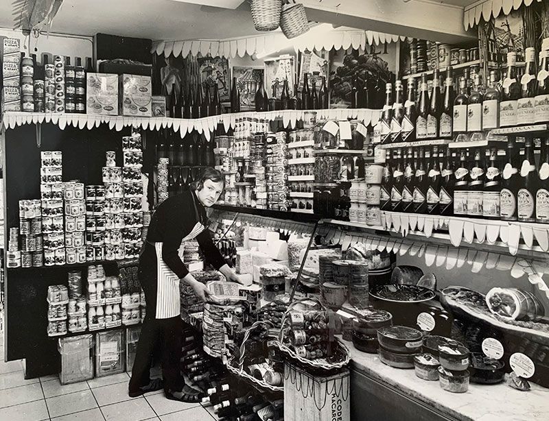 David North in North’s Deli