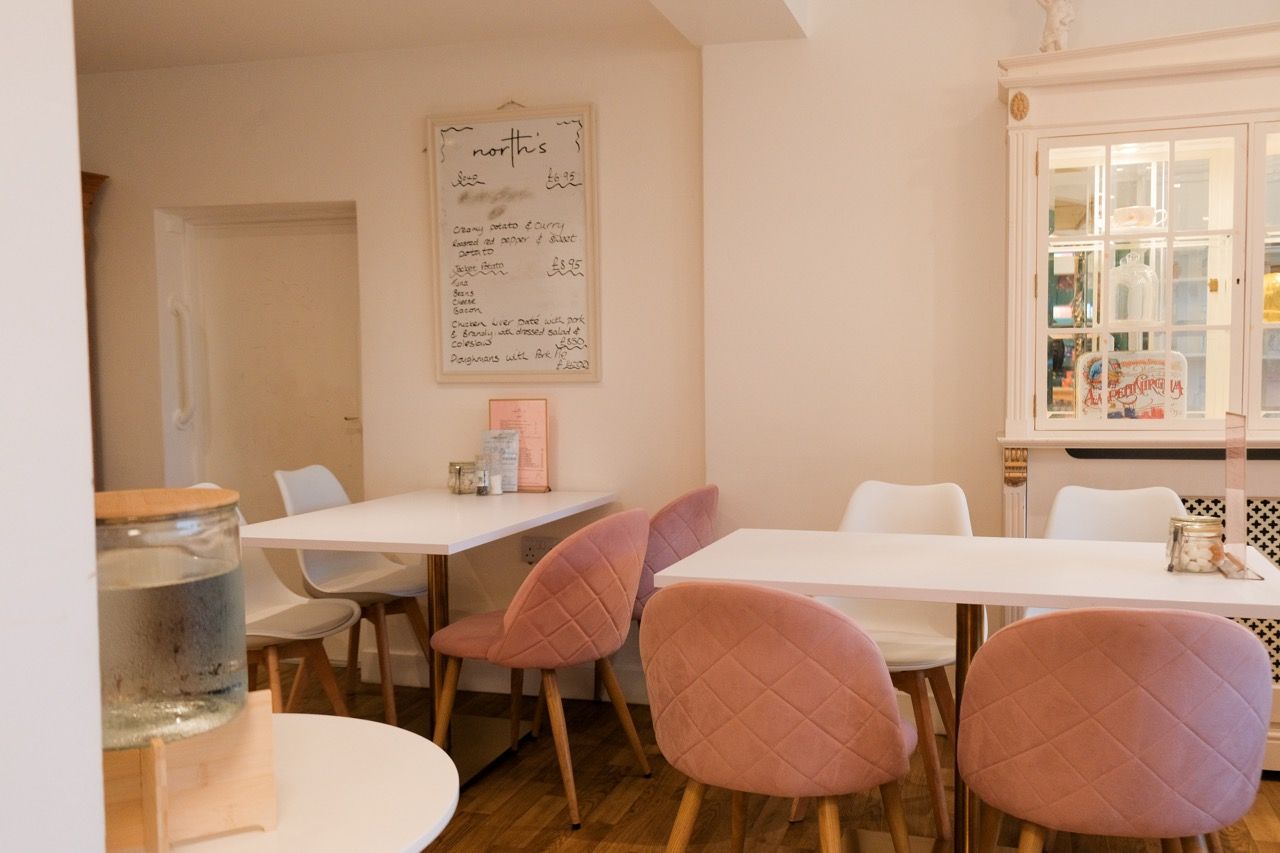 Inside North’s Café
