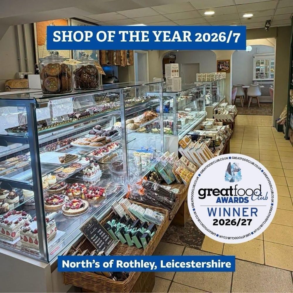 The patisserie and deli counters at North’s of Rothley, Great Food Club Shop of the Year 2026/7